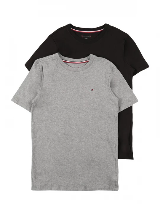 Foto van product Tommy Hilfiger Underwear Shirt grijs gemêleerd / zwart