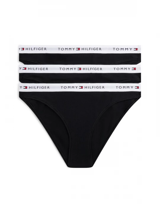 Foto van product Tommy Hilfiger Underwear Slip 'Essential' lichtgrijs / rood / zwart / wit