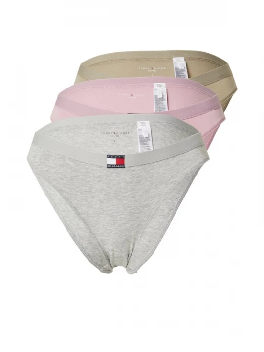 Foto van product Tommy Hilfiger Underwear Slip 'Heritage' beige / grijs gemêleerd / rosa