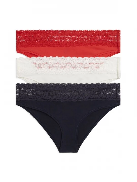 Foto van product Tommy Hilfiger Underwear Slip ivoor / navy / rood