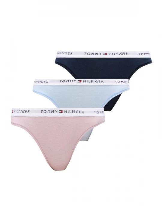 Foto van product Tommy Hilfiger Underwear Slip navy / lichtblauw / oudroze / wit