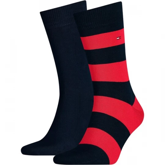 Foto van product Tommy Hilfiger Underwear Sokken nachtblauw / rood