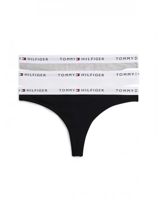 Foto van product Tommy Hilfiger Underwear String 'Essential' navy / grijs / zwart / wit