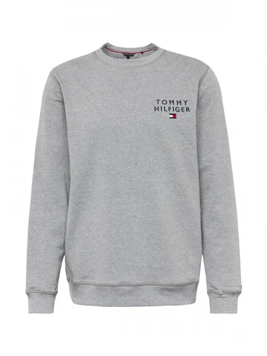 Foto van product Tommy Hilfiger Underwear Sweatshirt donkerblauw / grijs gemêleerd / rood / wit