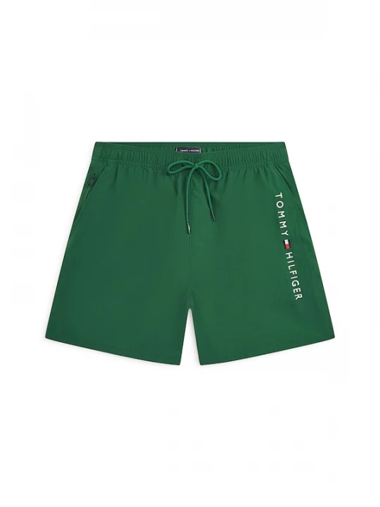 Foto van product Tommy Hilfiger Underwear Zwemshorts donkergroen / rood / wit