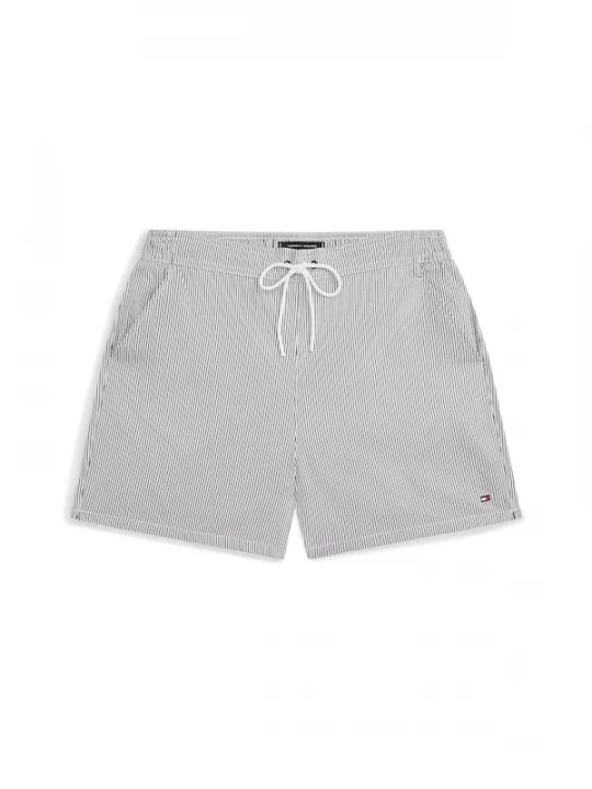 Foto van product Tommy Hilfiger Underwear Zwemshorts 'Essential Ithaca' lichtgrijs / wit