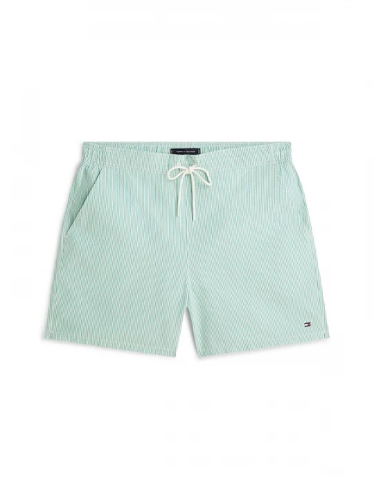 Foto van product Tommy Hilfiger Underwear Zwemshorts 'Essential Ithaca' mintgroen / wit