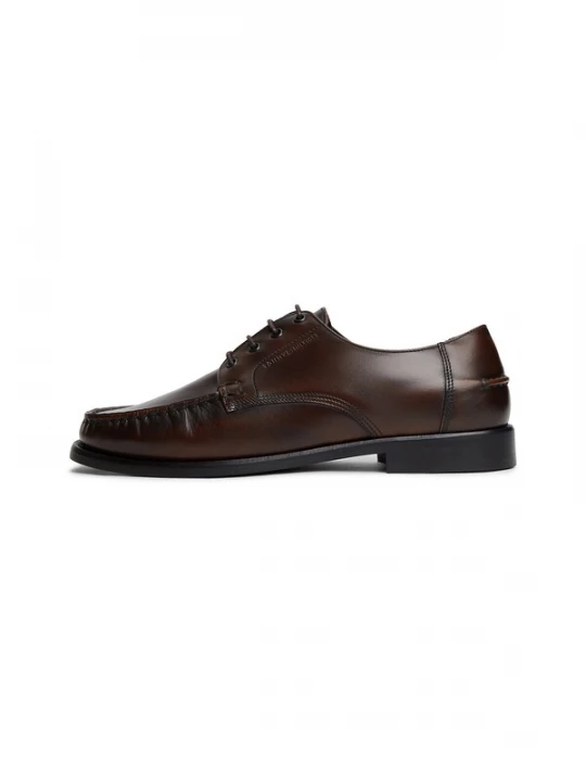 Foto van product TOMMY HILFIGER Veterschoen donkerbruin