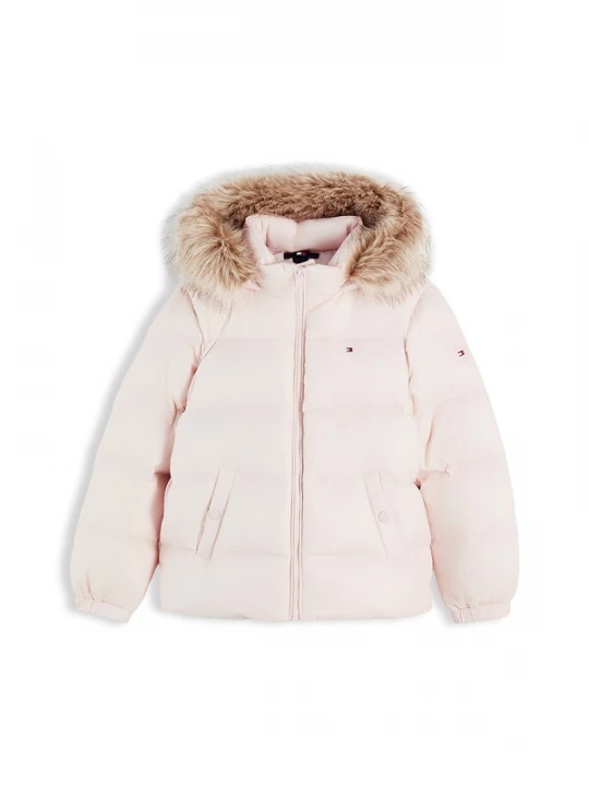 Foto van product TOMMY HILFIGER Winterjas 'Essential' pastelroze