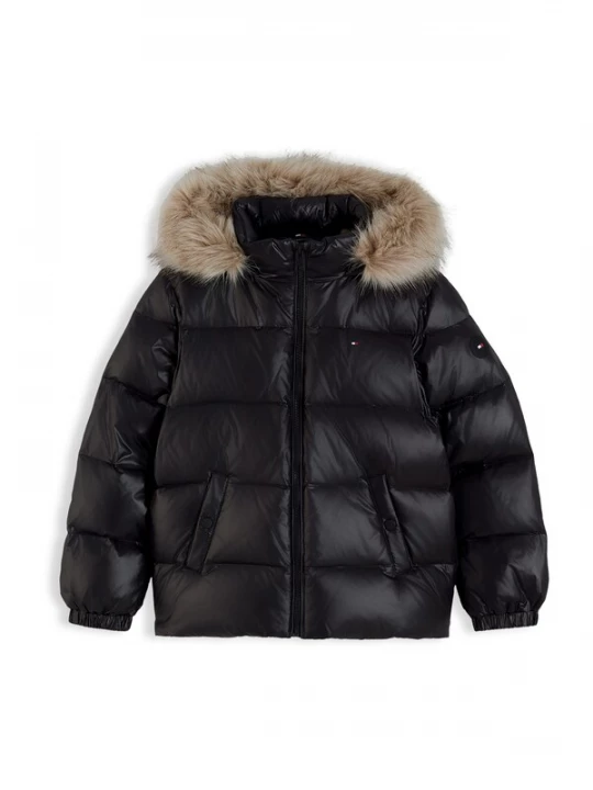 Foto van product TOMMY HILFIGER Winterjas 'Essential' zwart
