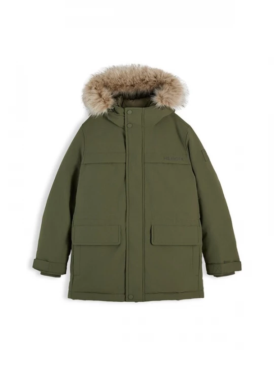 Foto van product TOMMY HILFIGER Winterjas olijfgroen