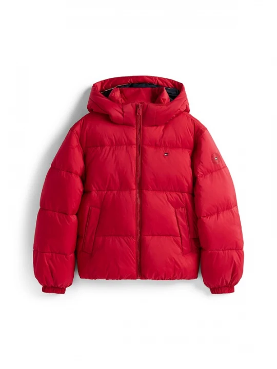 Foto van product TOMMY HILFIGER Winterjas robijnrood