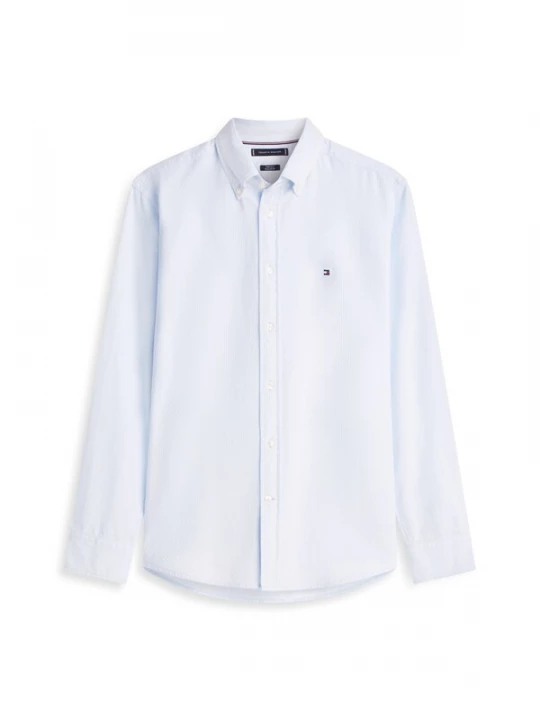 Foto van product TOMMY HILFIGER Zakelijk overhemd 'Flex' pastelblauw
