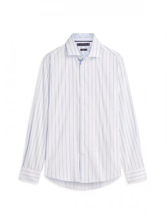Foto van product TOMMY HILFIGER Zakelijk overhemd marine / pastelblauw