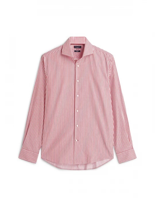 Foto van product TOMMY HILFIGER Zakelijk overhemd 'New York' rood / wit