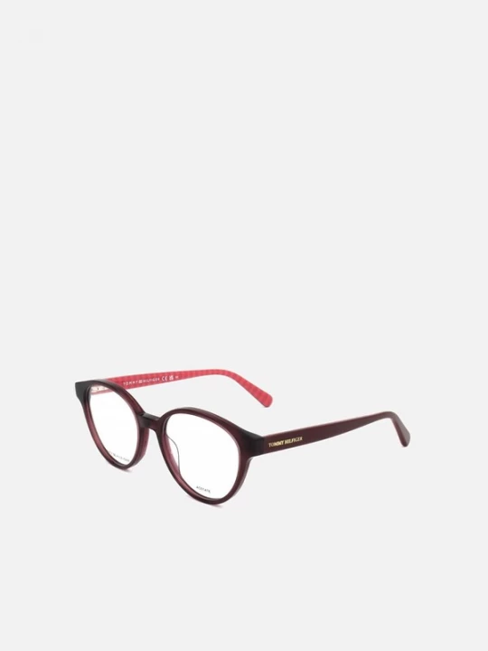Foto van product TOMMY HILFIGER Zonnebril 'Tommy Hilfiger TH 2007 Burgundy pattern red / 17 / 140 WOMAN Eyewear Frame' rood