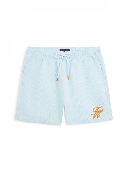 Foto van product TOMMY HILFIGER Zwemshorts azuur / lichtblauw / safraan