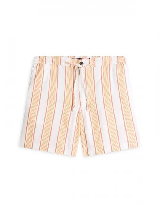 Foto van product TOMMY HILFIGER Zwemshorts kreeft / lichtoranje / wit