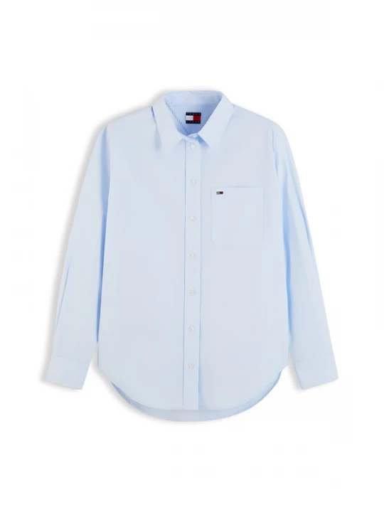 Foto van product Tommy Jeans Blouse 'ESSENTIAL' lichtblauw