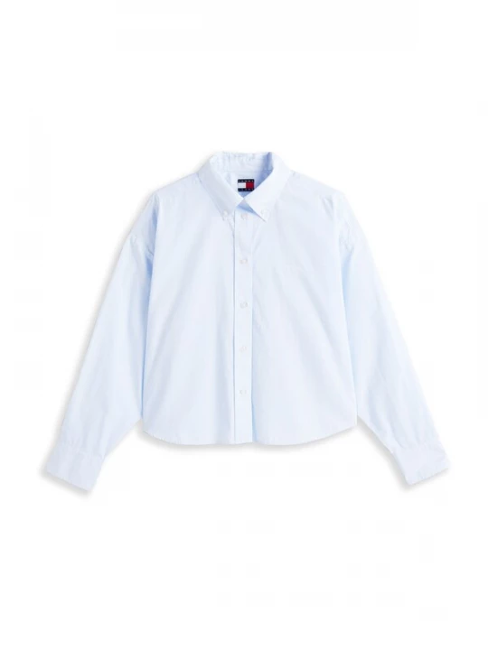Foto van product Tommy Jeans Blouse lichtblauw / wit