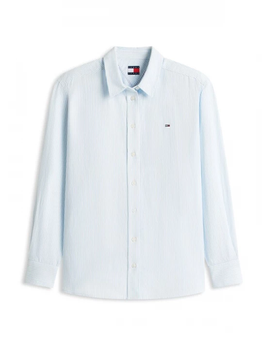Foto van product Tommy Jeans Blouse lichtblauw / wit