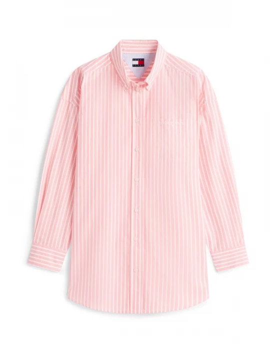 Foto van product Tommy Jeans Blouse rosa / wit