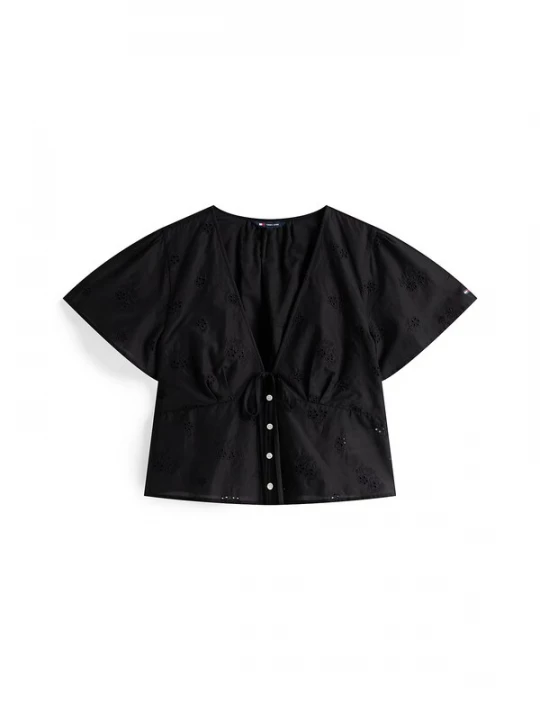 Foto van product Tommy Jeans Blouse zwart