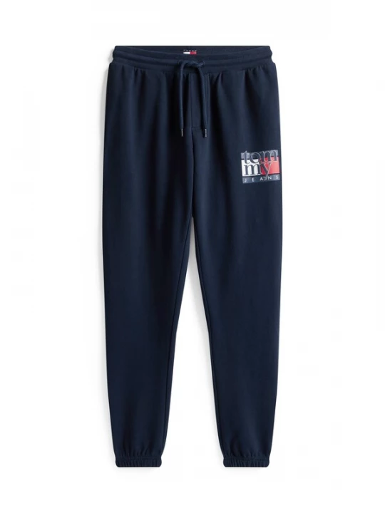 Foto van product Tommy Jeans Broek navy / rood / wit