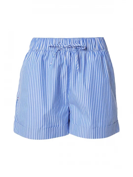 Foto van product Tommy Jeans Broek 'Wide Leg' azuur / wit