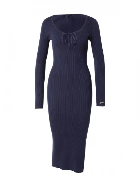 Foto van product Tommy Jeans Gebreide jurk navy