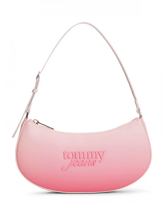 Foto van product Tommy Jeans Handtas 'Essential Ombré Metal Logo Shoulder' pink