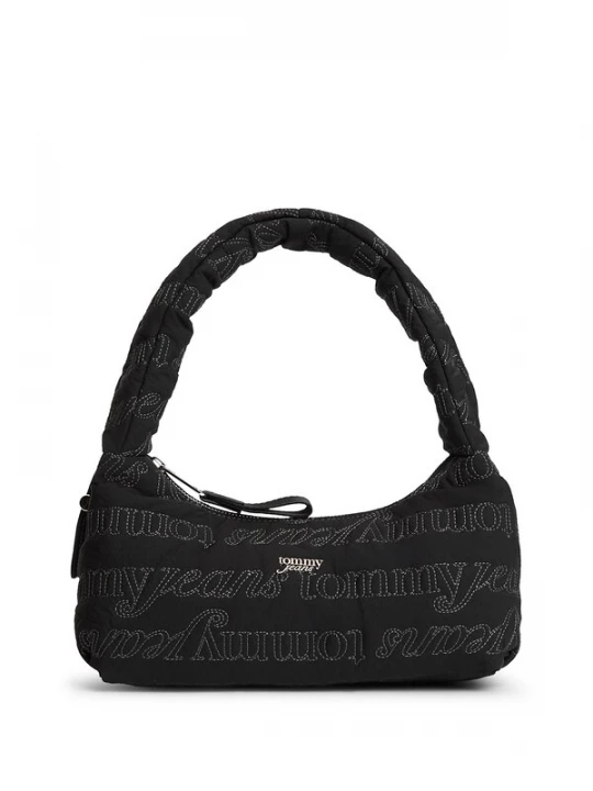 Foto van product Tommy Jeans Handtas 'Repeat' zwart / zilver