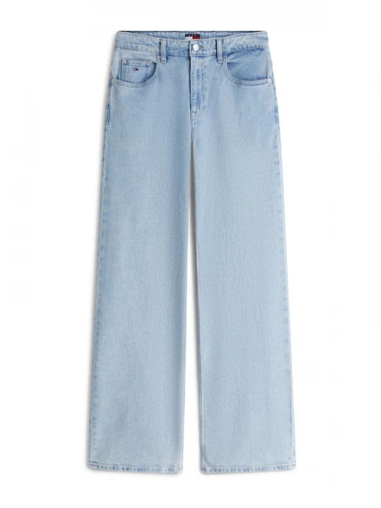 Foto van product Tommy Jeans Jeans 'Mid Rise Relaxed Straight' blauw denim