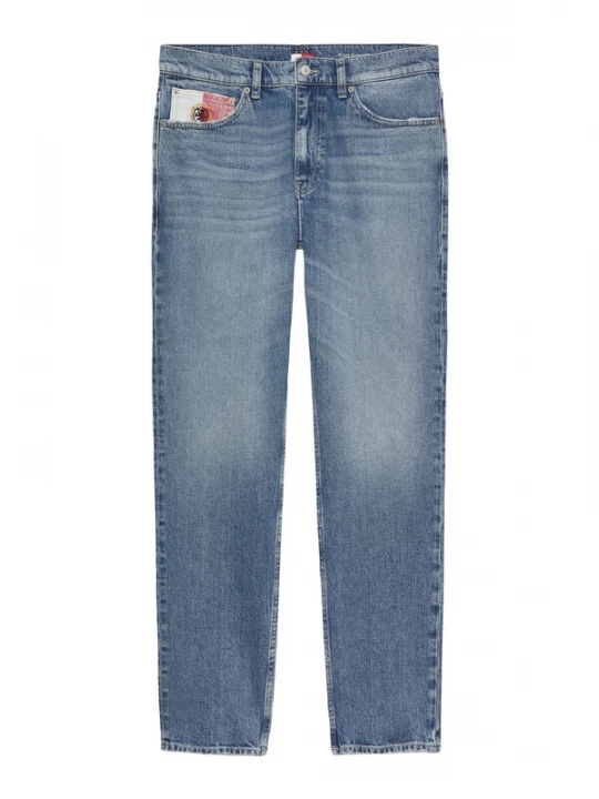 Foto van product Tommy Jeans Jeans 'RYAN' blauw denim / rood / wit