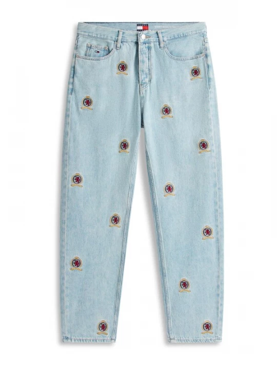 Foto van product Tommy Jeans Jeans 'SONNY' navy / lichtblauw / goudgeel / bourgogne