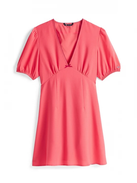 Foto van product Tommy Jeans Jurk framboos