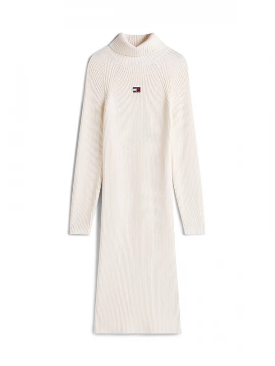 Foto van product Tommy Jeans Jurk gemengde kleuren / wit