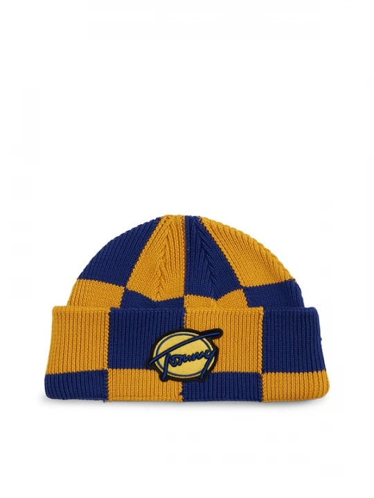 Foto van product Tommy Jeans Muts blauw / curry