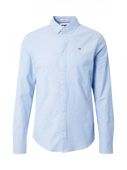 Foto van product Tommy Jeans Overhemd blauw denim