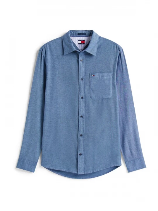 Foto van product Tommy Jeans Overhemd blauw denim