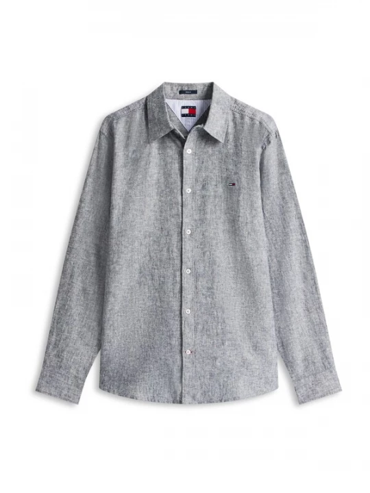 Foto van product Tommy Jeans Overhemd blauw gemêleerd