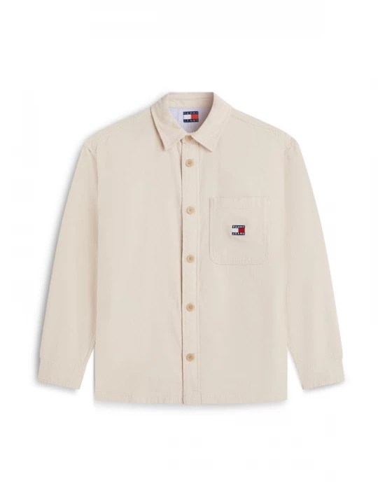 Foto van product Tommy Jeans Overhemd 'BRICK' ecru