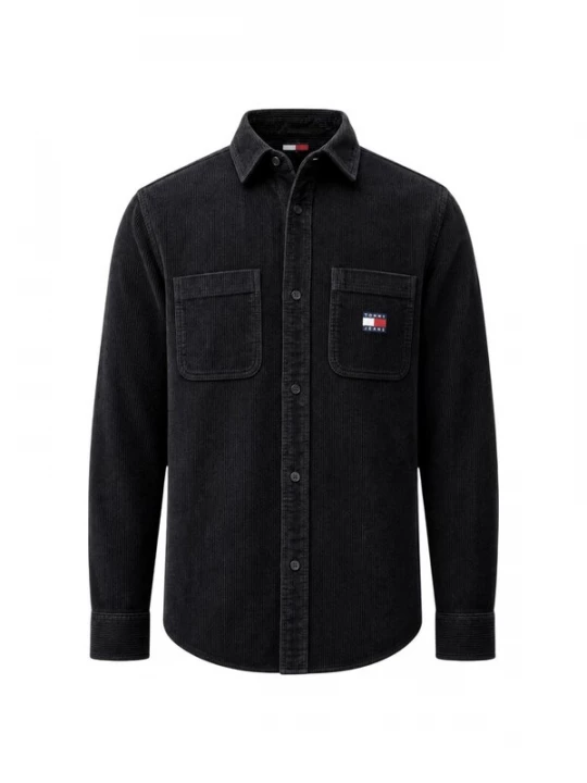 Foto van product Tommy Jeans Overhemd 'DM0DM23705' zwart