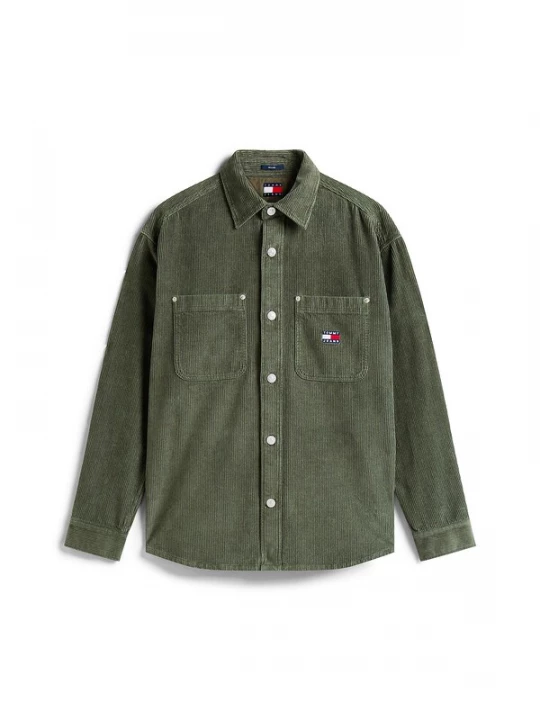 Foto van product Tommy Jeans Overhemd donkergroen
