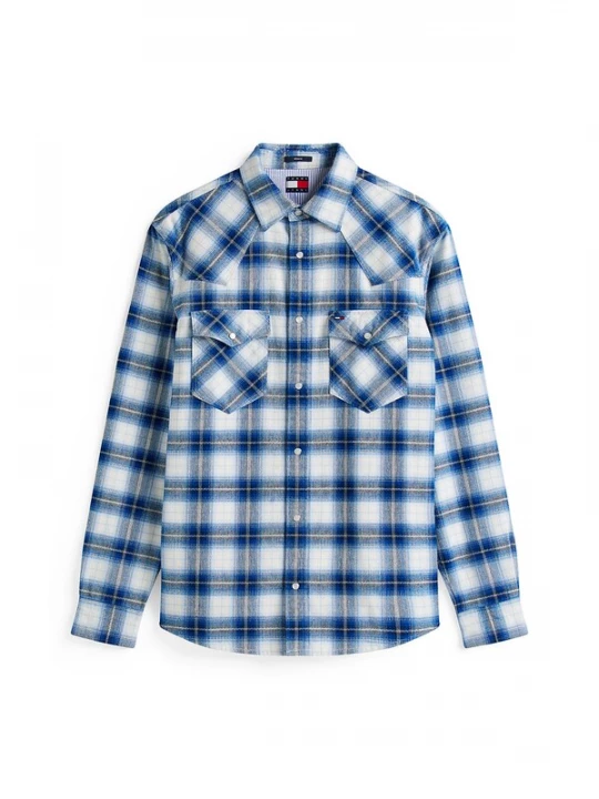 Foto van product Tommy Jeans Overhemd gemengde kleuren