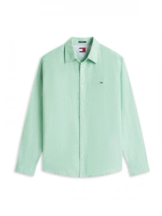 Foto van product Tommy Jeans Overhemd lichtgroen