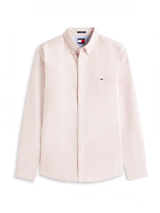 Foto van product Tommy Jeans Overhemd navy / lichtrood / wit