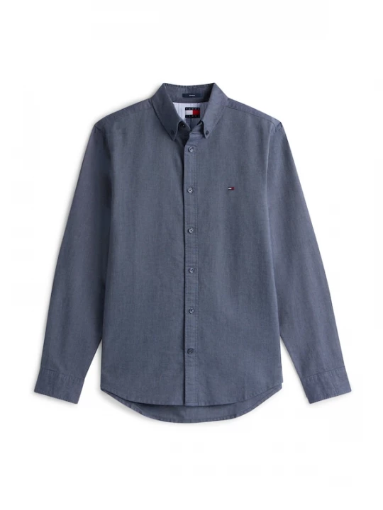 Foto van product Tommy Jeans Overhemd navy / saffier / rood / wit