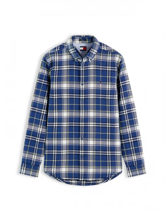 Foto van product Tommy Jeans Overhemd navy / wit