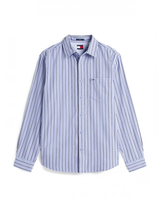 Foto van product Tommy Jeans Overhemd opaal / zwart / wit
